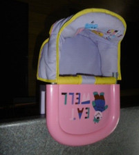 BABY Born Table Feeding Chair with Built-In Animal Print Tray for Creative Play