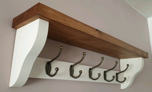 Coat rack shelf floating - coat,
