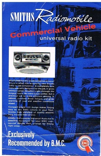 Smiths radiomobile model - radiomobile,