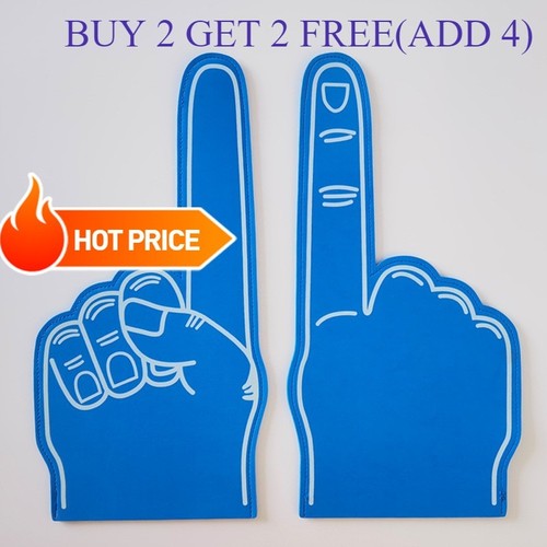 Foam finger universal large - foam,