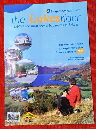 Bus timetable booklet cumbria - timetable,