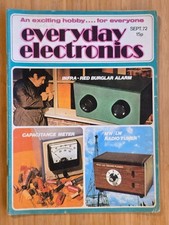 everyday electronics / Vintage Magazine - September 1972