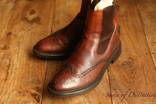 Santoni brown tan leather - brown,