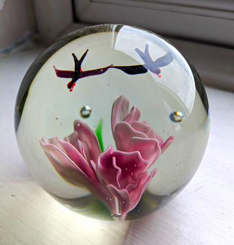 Beautiful vintage flying birds - beautiful,