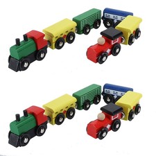 2Set Small Toy Train Assembly