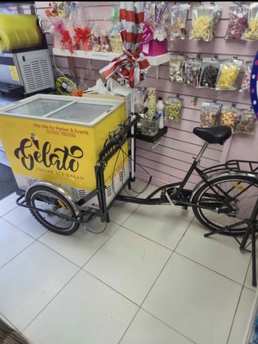 Ice cream bike - ice,