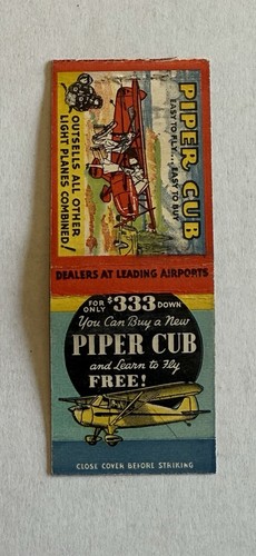 Piper cub airplane - airplane, learn