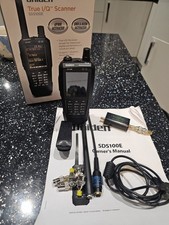 Uniden SDS100E Handheld Scanner. Waterfall/DMR/NXDN/dPMR Activated 