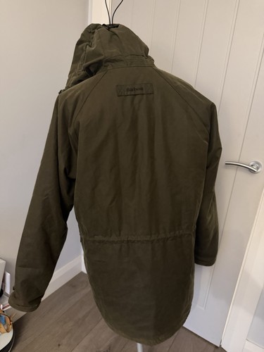 Barbour wax longline dark - wax,