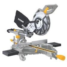 Titan Mitre Saw Electric TTB794MSW Single Bevel Sliding 210mm Heavy Duty 1500W