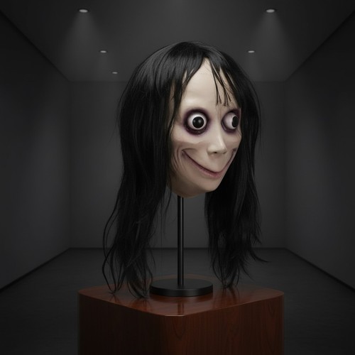 Realistic momo adult mask - realistic,