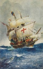 VINTAGE POSTCARD THE GOLDEN