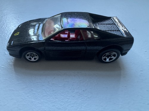 Hotwheels ferrari 348 black - ferrari,