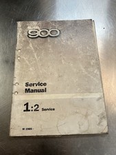 Saab 900 Factory Service