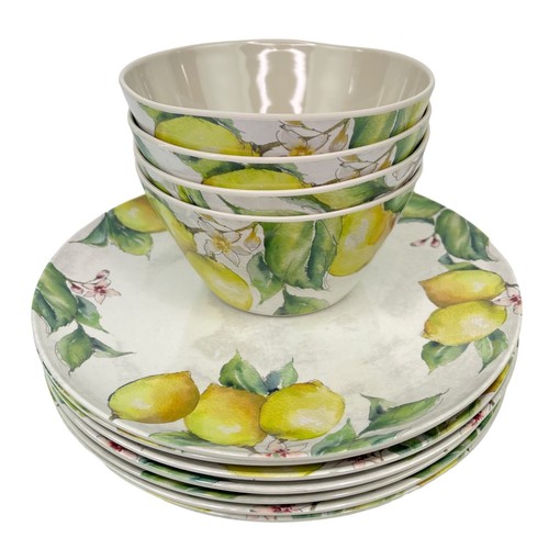Shabby chic lemon melamine - chic,