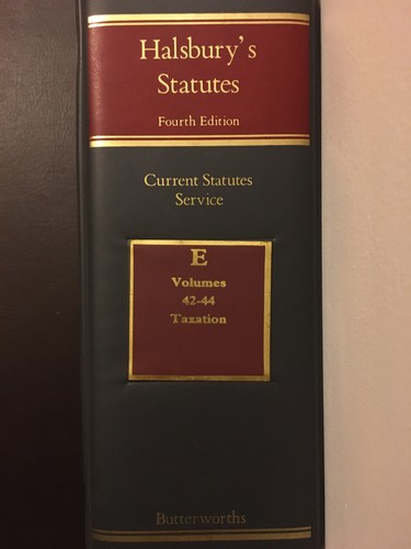 Halsbury statutes 4th - halsbury’s, statutes,4th