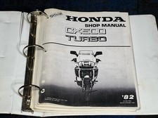 1982 Honda CX500 Turbo Service