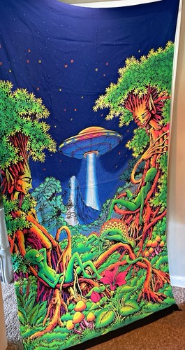 Vtg space tribe psychedelic - space,