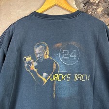 24 Twenty Four T Shirt Jack Bauer Kiefer Sutherland Sz XL Promo Crew Tee Vintage