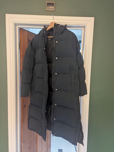 Superdry maxi hooded puffer - superdry,
