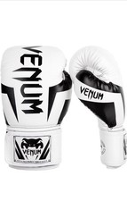 VENUM Boxing Training Gloves 10oz Adult Gloves Muay Thai MMA Gloves WHITE