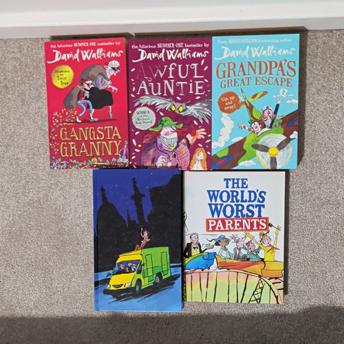 David walliams hardback set - walliams,