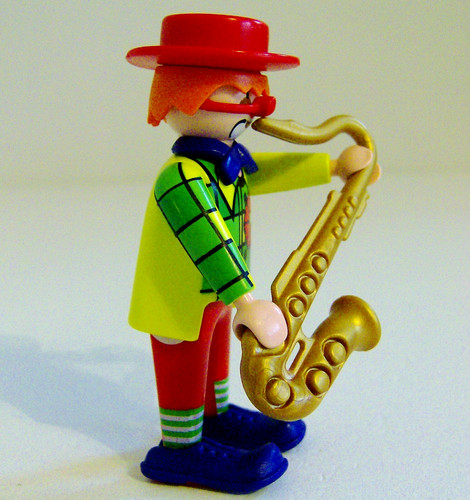 Playmobil circus clown figure - circus,