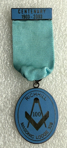 Irish masonic medal jewel - jewel,