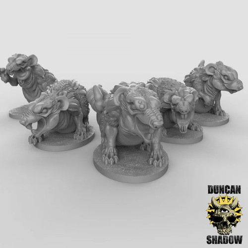 Giant rats poses - giant, 5