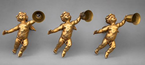 Trio gilt metal - of,