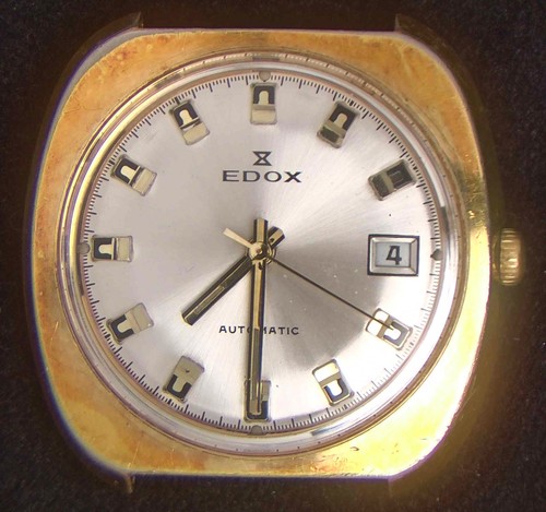 Edox silver dial men - edox,
