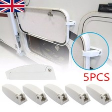 5 x Motorhome Boat Caravan Camper Locker Door Hold Back Retainer Catches Latches