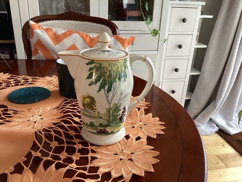 Spode coffee pot - coffee, birch