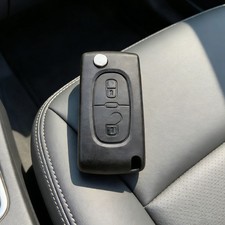 2 Button Flip Car Key Fob