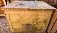 Concrete coal bunker - bunker, vgc