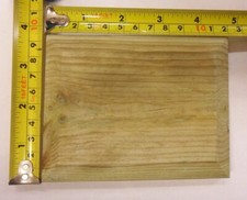 Treated Cap For 4x3" Fence