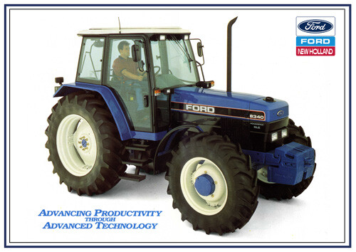 Vintage ford 8340 sle - vintage, original