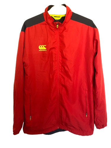 Canterbury red and black rugby - red,