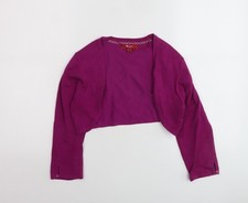 Monsoon Women Purple Shrug