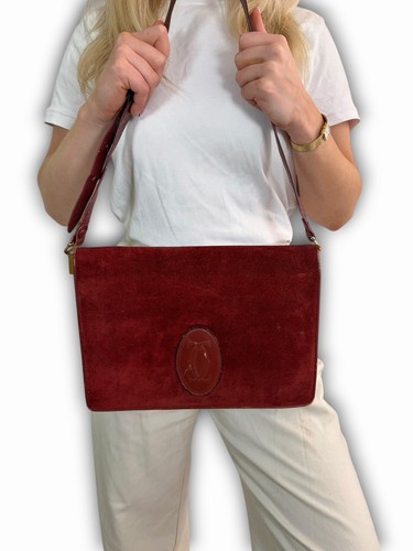Vintage cartier flap - cartier, shoulder