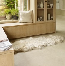 The White Company Luxury Double Long Sheepskin Rug Cosy Plush Natural 60x185cm