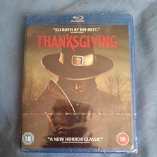 THANKSGIVING 2023 ELI ROTH HORROR SLASHER UK BLU-RAY NEW Sealed region ABC