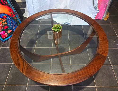 Vingage plan coffee table - g,