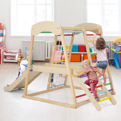 Jungle colorful 1 wooden - in,
