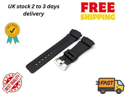 Black replacement watch strap - watch,
