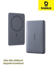 Baseus AM41 Power Bank Ultra Slim 5000mAh External Portable Charger Powerbank