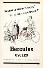 WW2 HERCULES Bicycles ADVERT