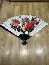 Large Chinese Hand Painted Fan