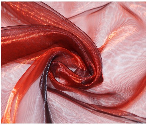Sheer organza fabric voile - sheer,
