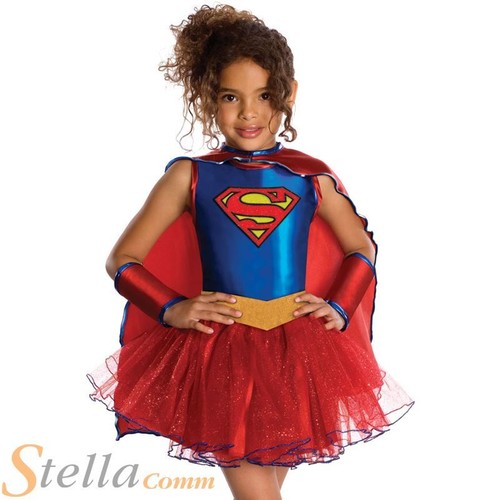 Girls supergirl tutu costume - girls,